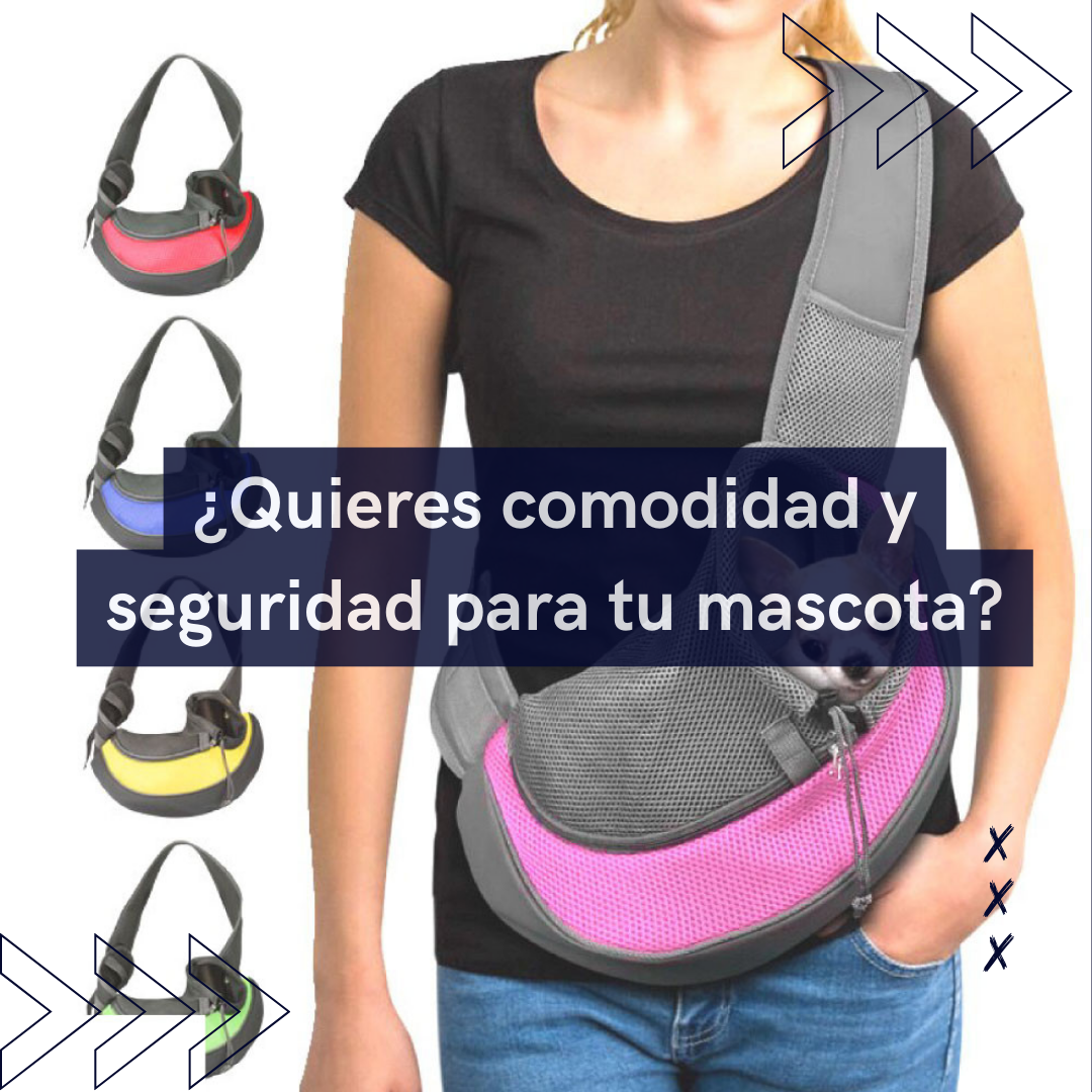 Bolso Tipo Canguro para Mascotas