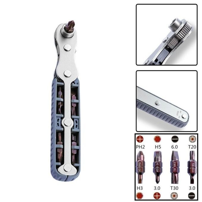 Nuevo Kit Destornillador Tipo Ratchet