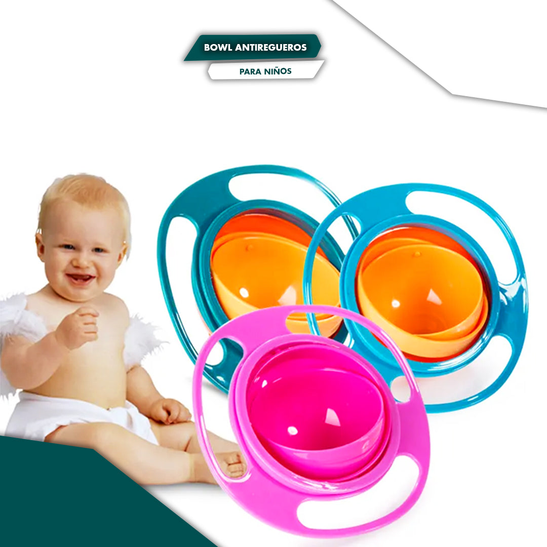Bowl Plato Antiderrame Para Bebe