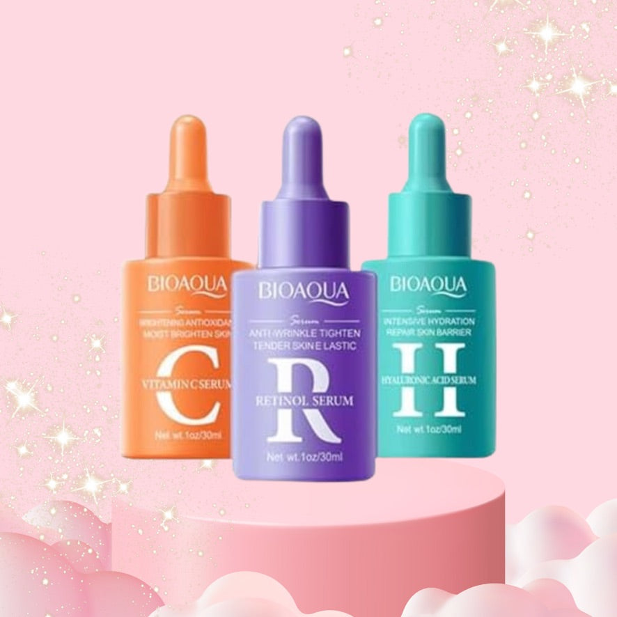 Kit de 3 Serum Hidratantes Bioaqua