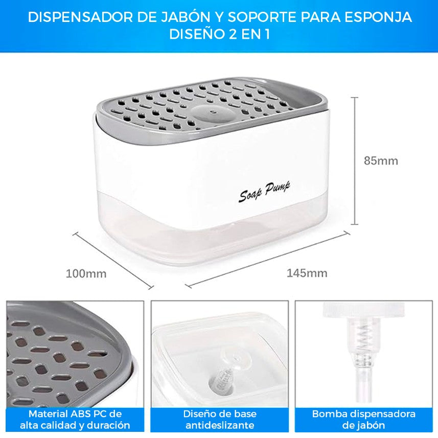Dispensador De Jabón Esponja