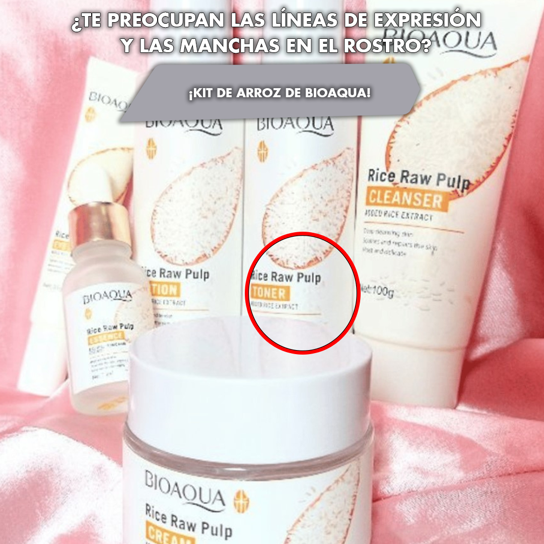 Kit de Arroz Bioaqua Caja de Lujo