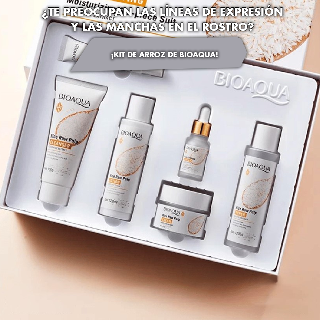 Kit de Arroz Bioaqua Caja de Lujo