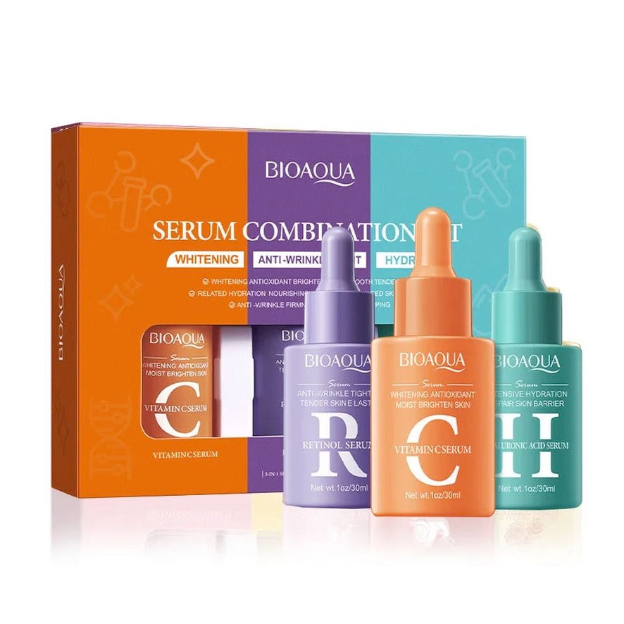 Kit de 3 Serum Hidratantes Bioaqua