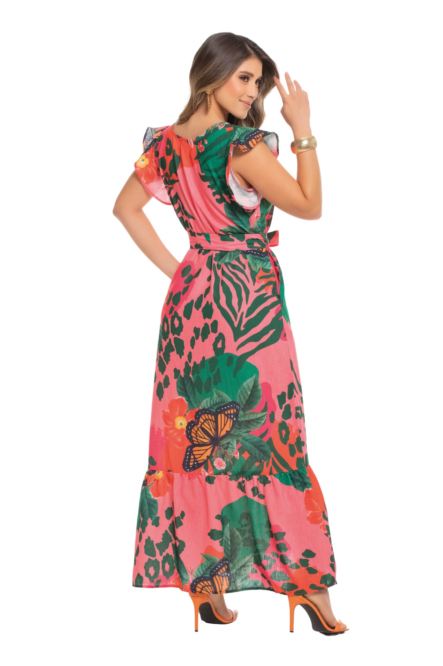 Nuevo Vestido Flor de Coral