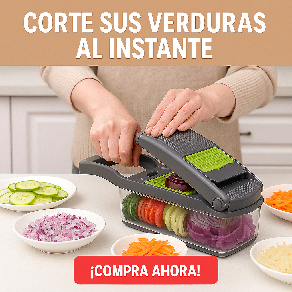 Picador de Frutas y Verduras - 14 Pzas