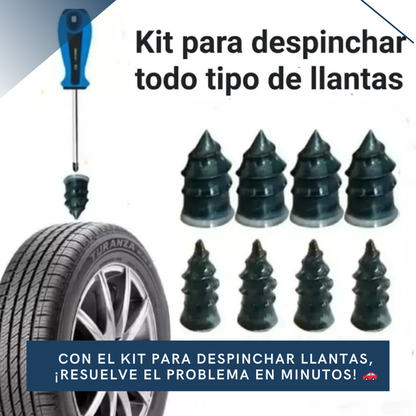Kit X20 Tornillos Despinchar Llantas
