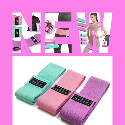 Kit De Bandas Elasticas De Tela Px 3 Uni