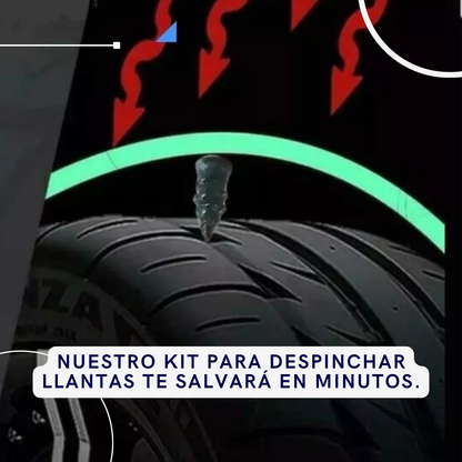 Kit X20 Tornillos Despinchar Llantas