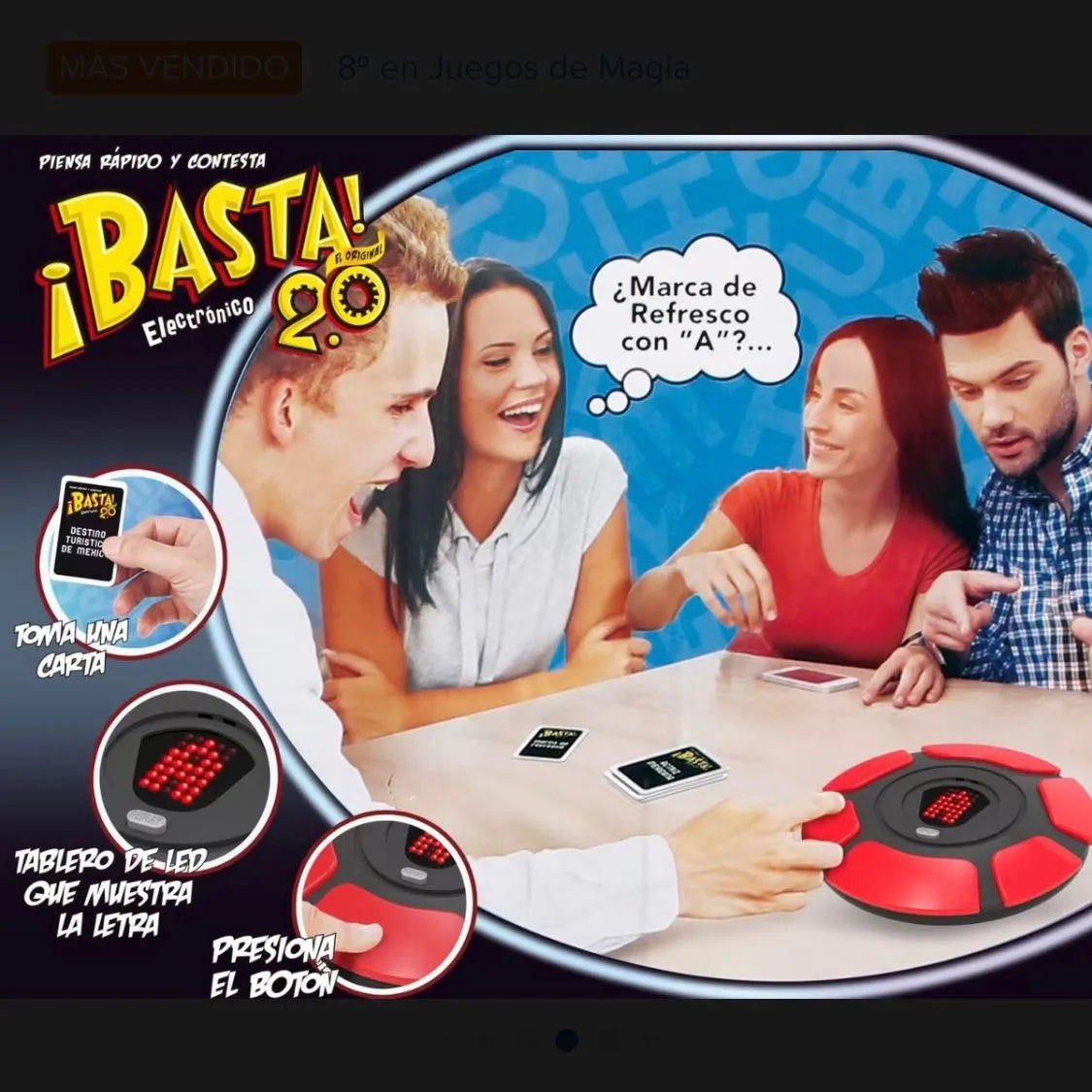Nuevo Juego de Mesa Basta Electronico