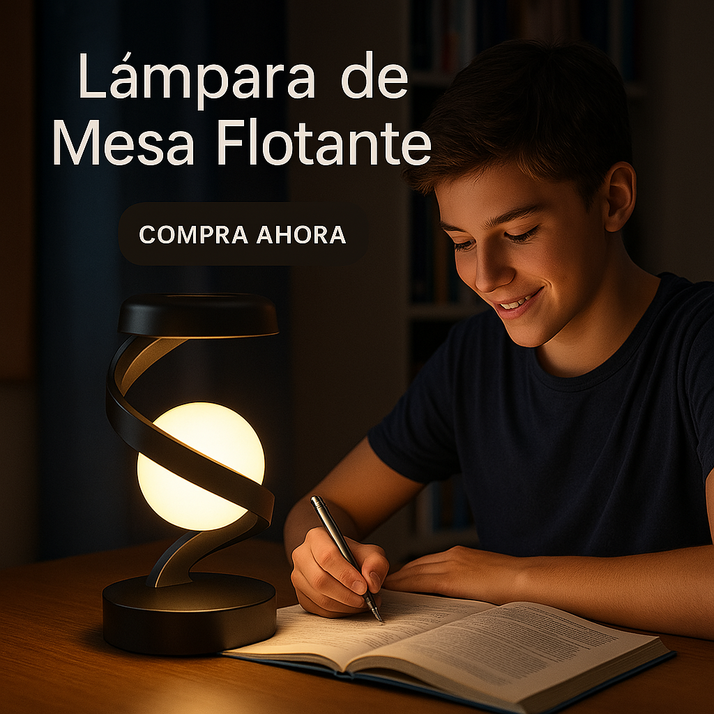Lampara Luz Flotante Interactiva