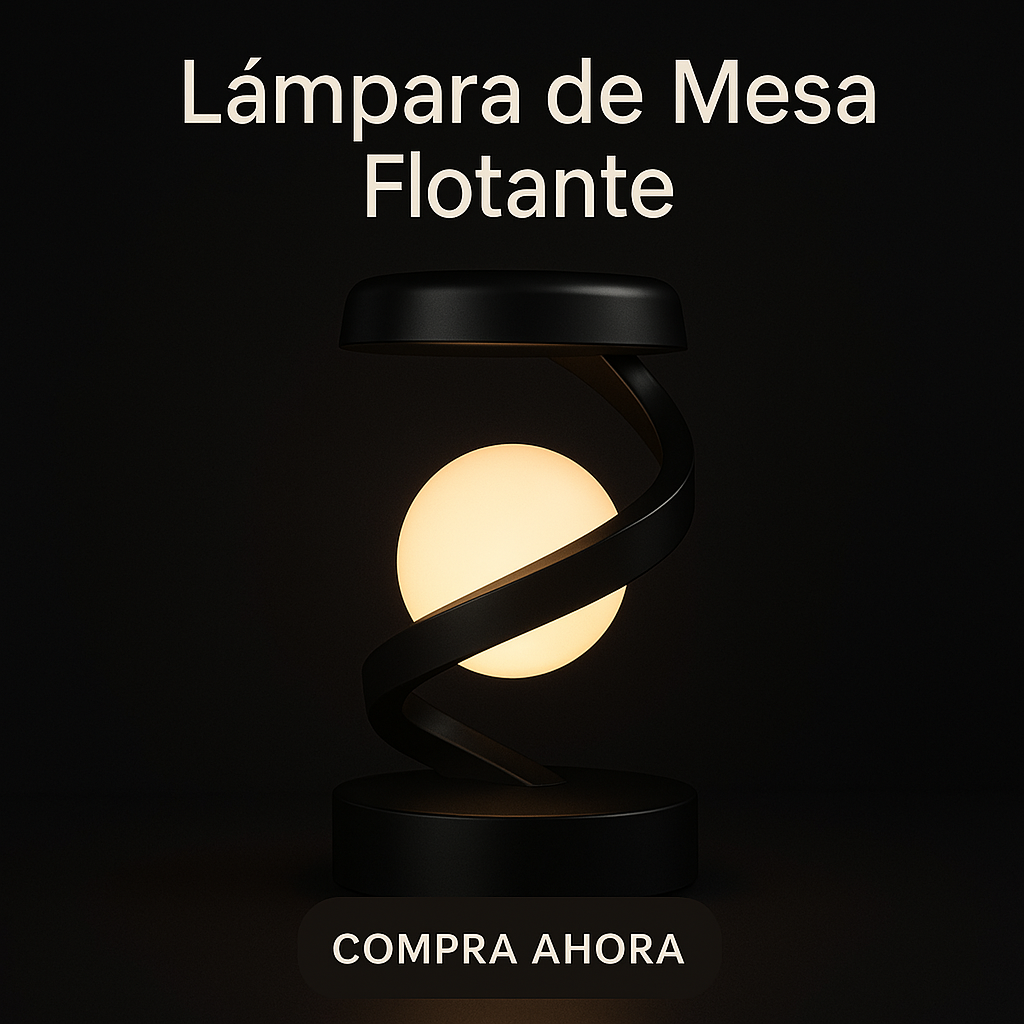 Lampara Luz Flotante Interactiva
