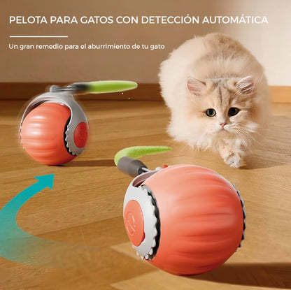 Nueva Pelota Inteligente con Cola para Gatos