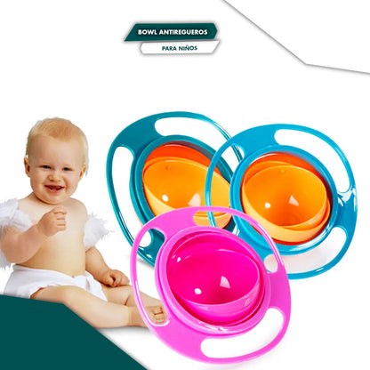 Bowl Plato Antiderrame Para Bebe