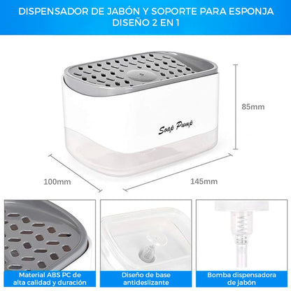Dispensador De Jabón Esponja