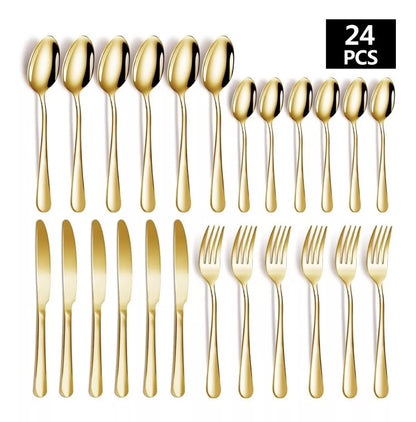 Cubiertos Prestige Set de Lujo x 24 Piezas